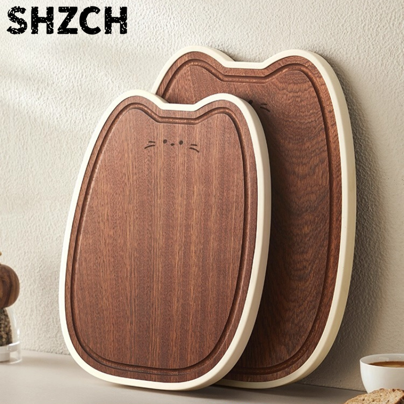 Baby Food Vegetables - Ebony Wood Cutting Board Antibacterial Chopping