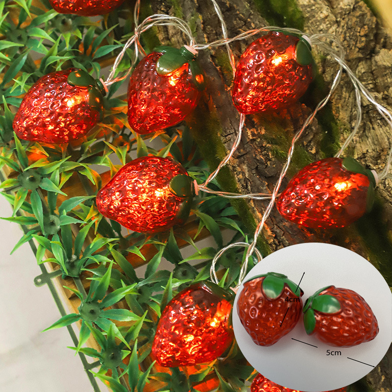 Baby Food Ideas - Fruit Strawberry Theme 1.5m 10LED Fairy