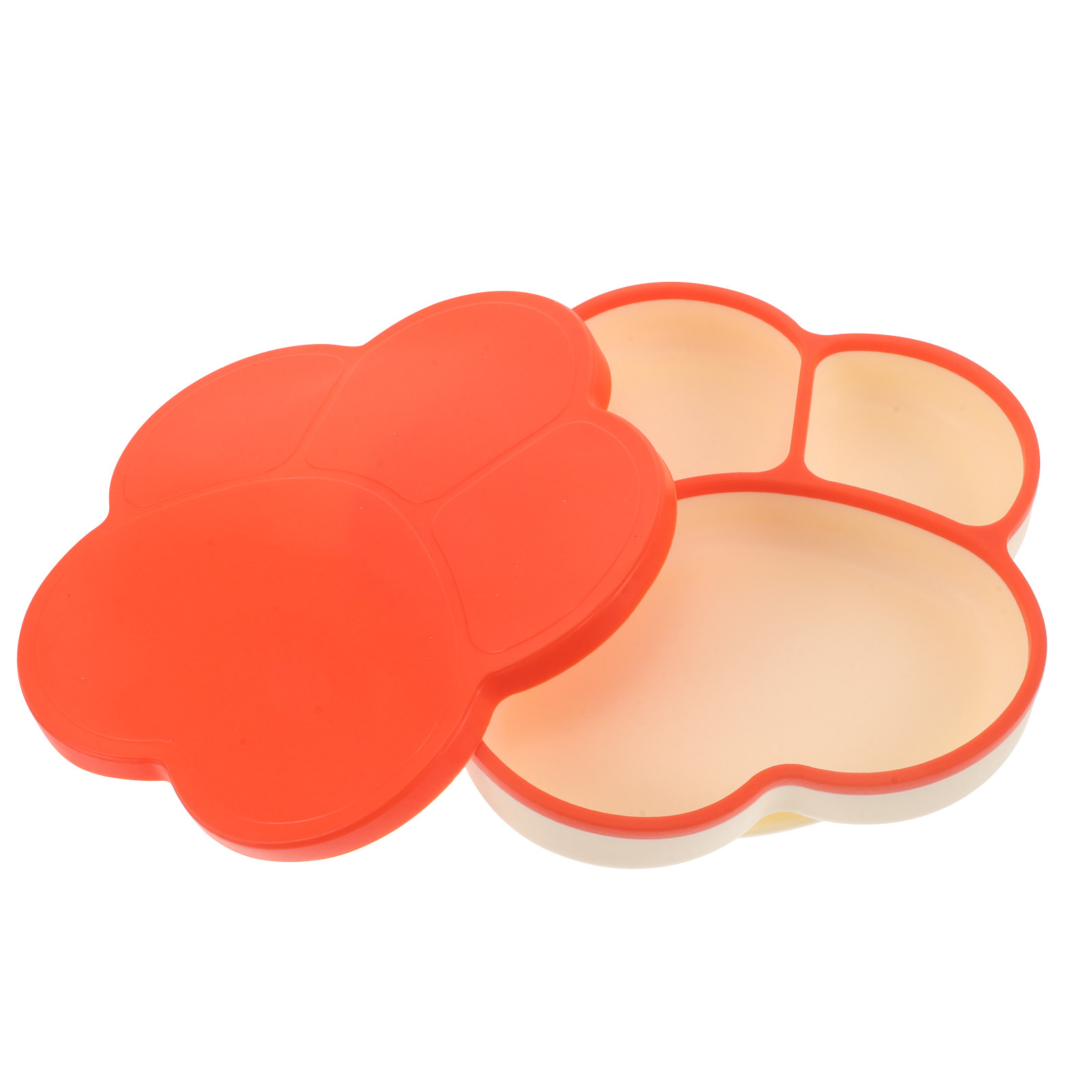 Plate Suction Toddler - Silicone Divided Suction Plate for Toddlers