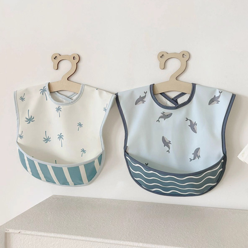 Baby Waterproof Bibs Adjustabl - Baby Food Year Old ulasan dan harga