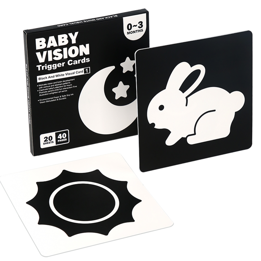 Baby Visual Stimulation Cards  - Baby Food Eat ulasan dan harga