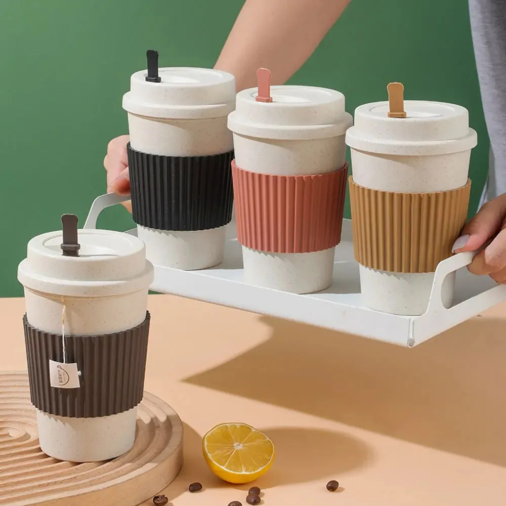 450ML Coffee Cups With Lids Wh - Training Cup Straw ulasan dan harga