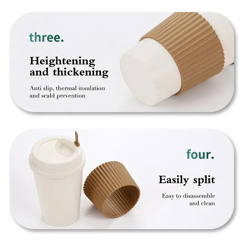 450ML Coffee Cups With Lids Wh - Training Cup Straw ulasan dan harga