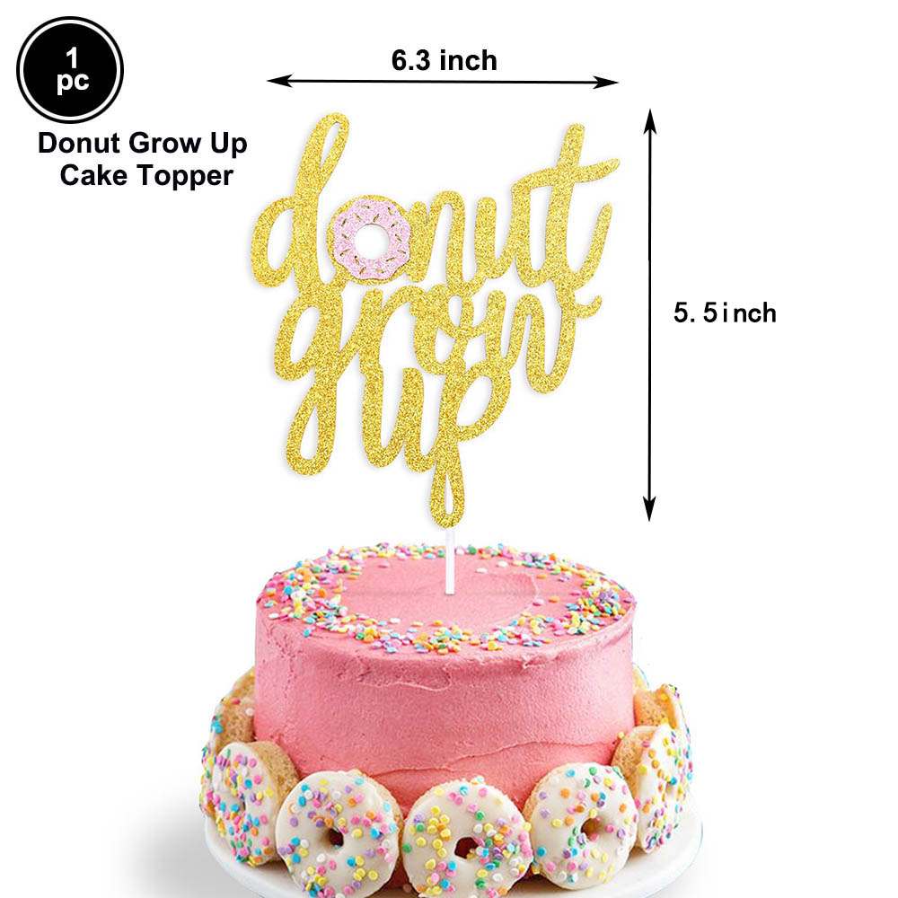 Donut Cake Decoration Happy Bi - Baby Food Year Old ulasan dan harga