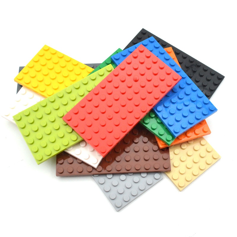 10PCS 6X12 Dots Base Plate Cla - Baby Food Eat ulasan dan harga