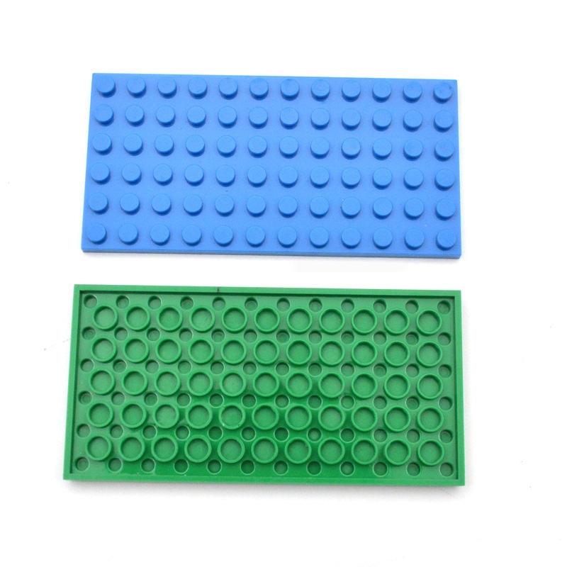 10PCS 6X12 Dots Base Plate Cla - Baby Food Eat ulasan dan harga
