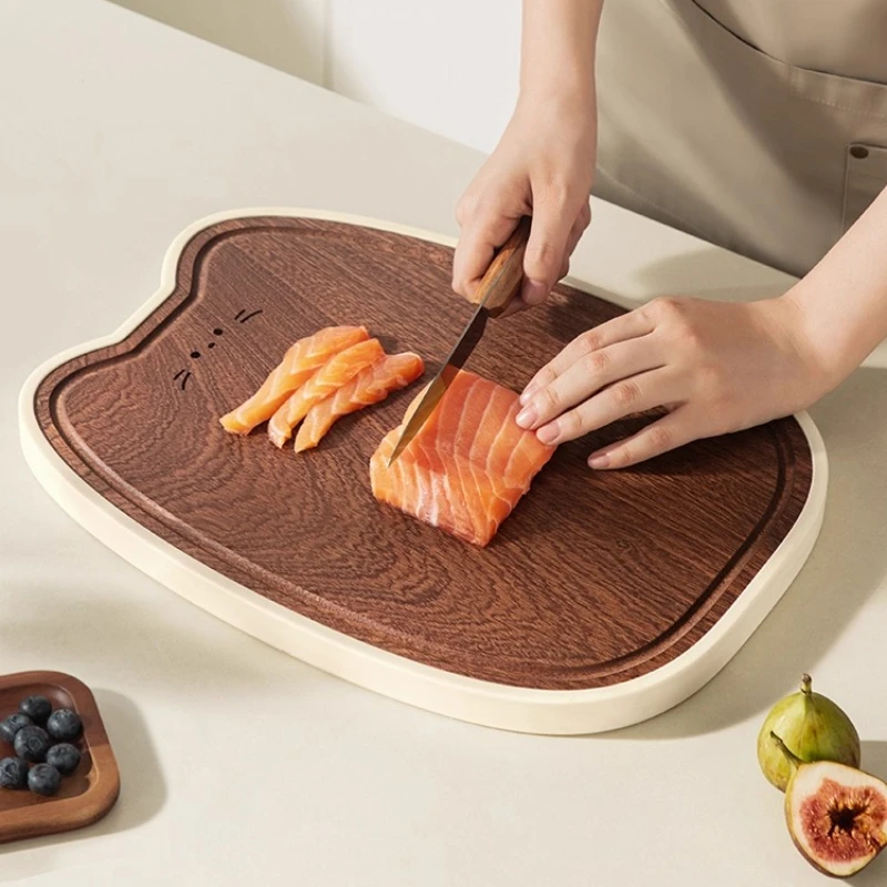 Ebony Wood Cutting Board Antib - Baby Food Vegetables ulasan dan harga