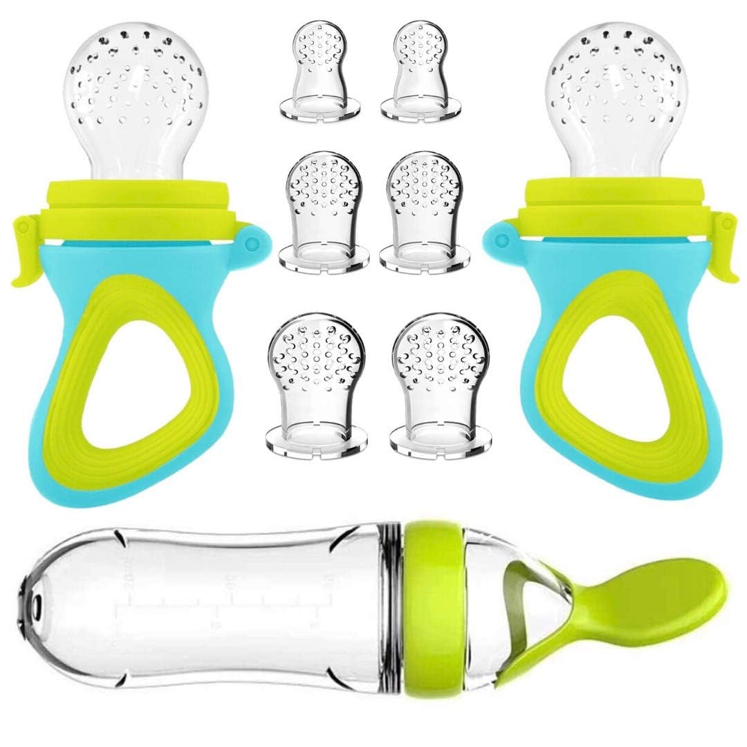 Squeezing Feeding Bottle Cup S - Self Feed Spoon ulasan dan harga