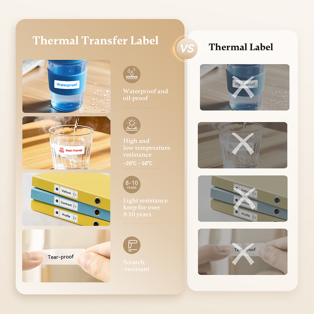 Niimbot N1/M2 Thermal Transfer - Baby Food Label ulasan dan harga