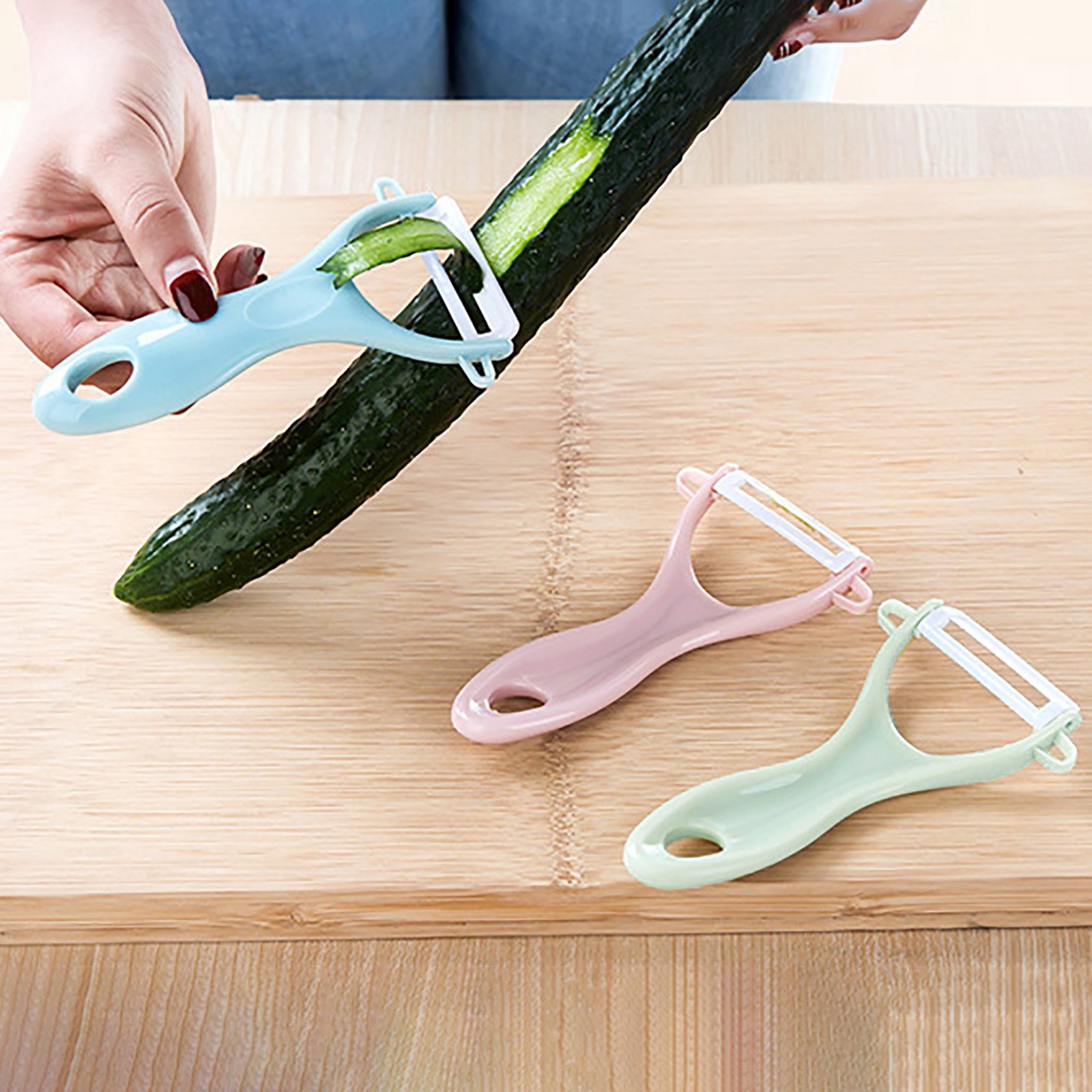 Ceramic Creative Peeler Practi - Baby Food Vegetables ulasan dan harga