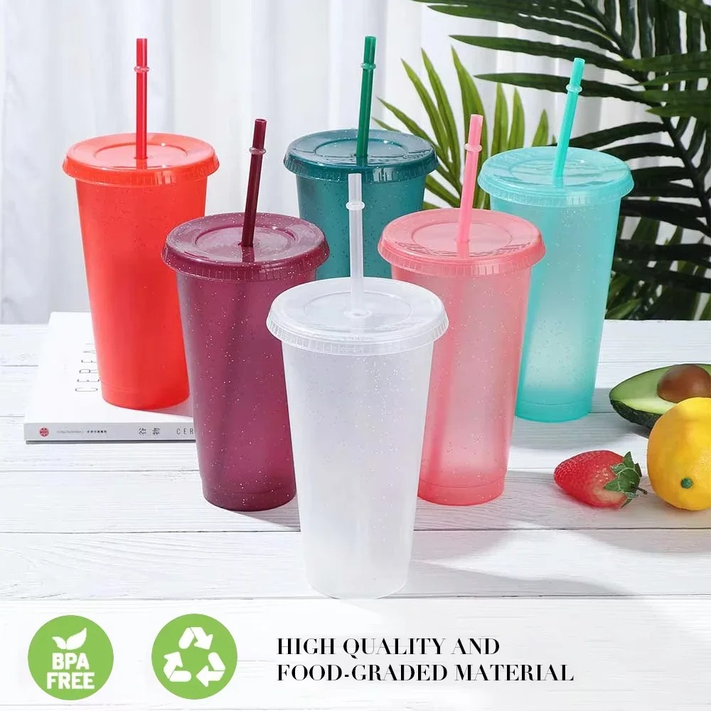 Summer Party Glitter Cups Girl - Training Cup Straw ulasan dan harga