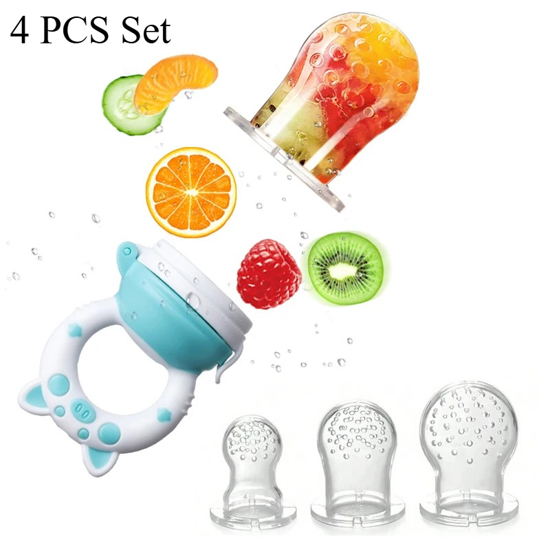4pcs/set Silicone Fruit & Vege - Baby Food Vegetables ulasan dan harga