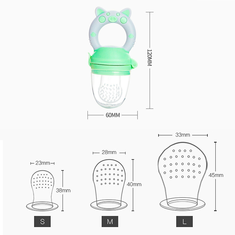 4pcs/set Silicone Fruit & Vege - Baby Food Vegetables ulasan dan harga
