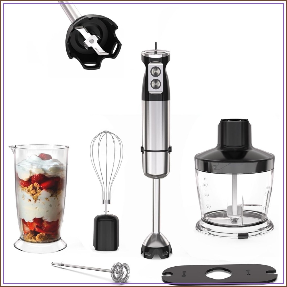 5 in 1 Immersion Blender Handh - Baby Food Hand Blender ulasan dan harga