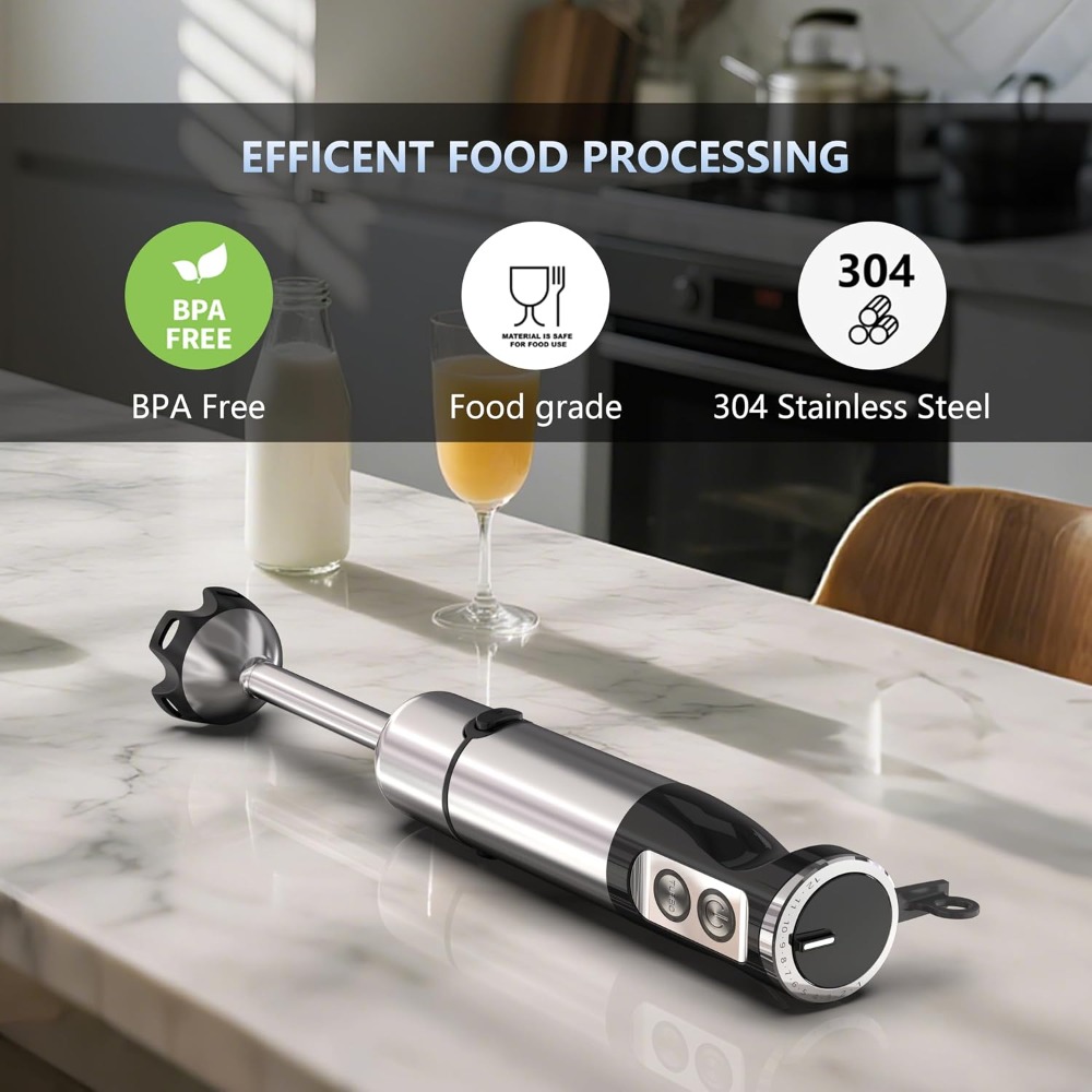 5 in 1 Immersion Blender Handh - Baby Food Hand Blender ulasan dan harga