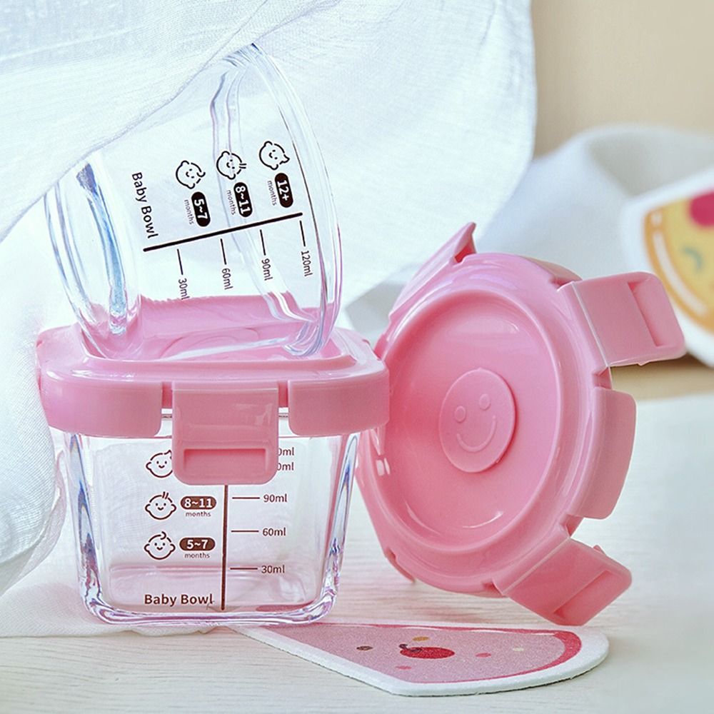 Glass Food Storage Box New 170 - Baby Food Jars Glass ulasan dan harga