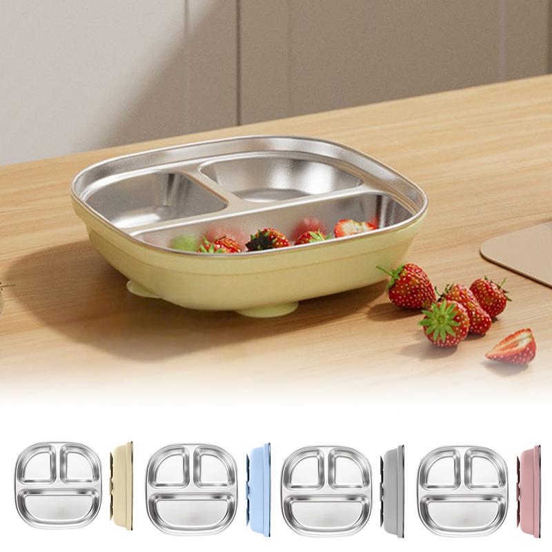 Divided Plates for Kids Toddle - Plate Suction Toddler ulasan dan harga