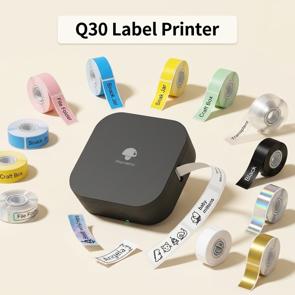 Phomemo Q30 Thermal Label Prin - Baby Food Label ulasan dan harga