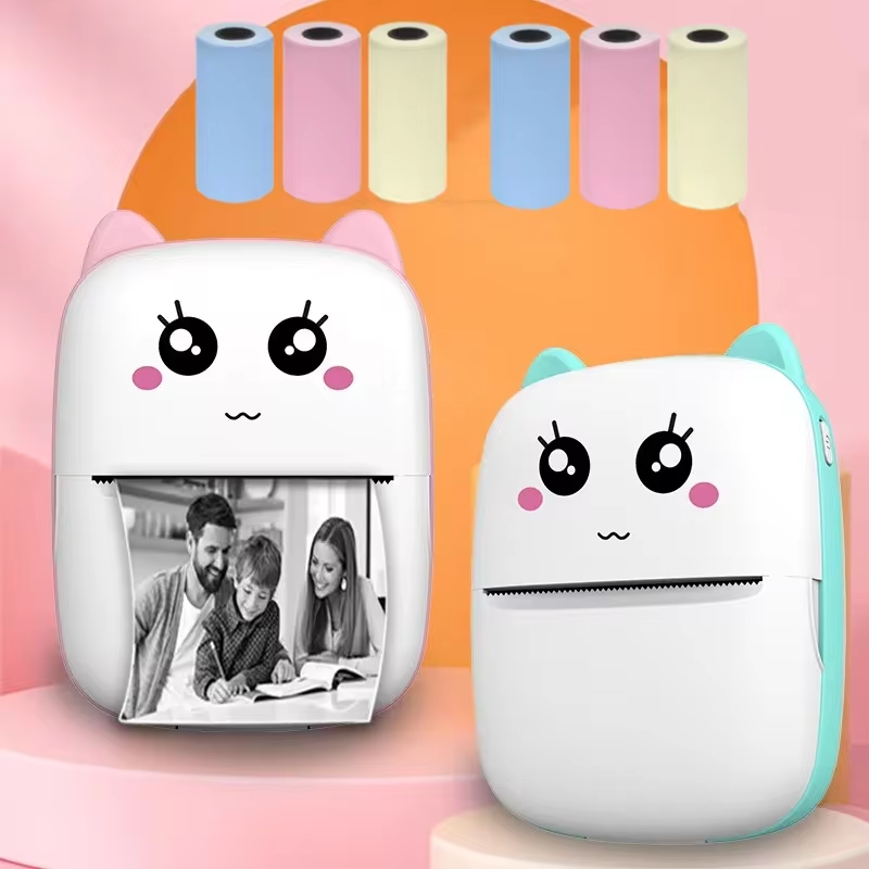 New portable mini printer wire - Baby Food Label ulasan dan harga