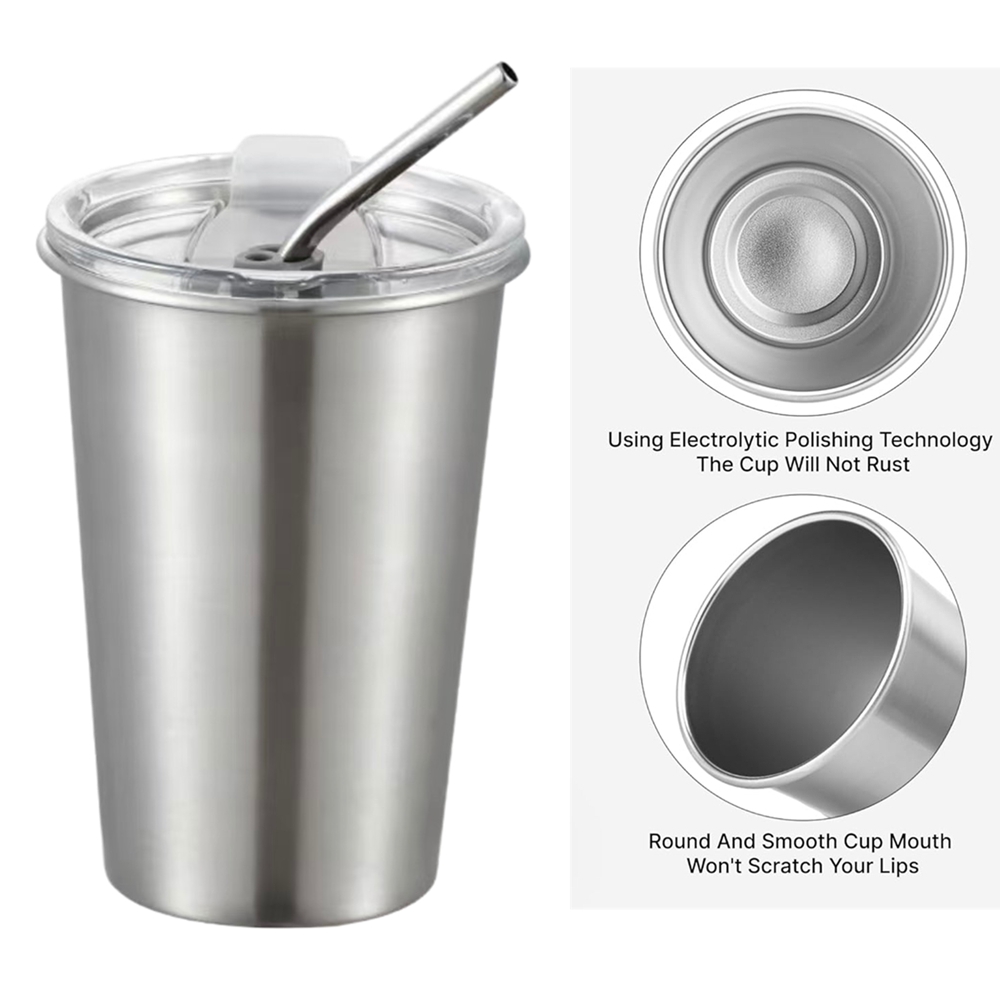 3 Pack  Stainless Steel Cup Pi - Training Cup Straw ulasan dan harga