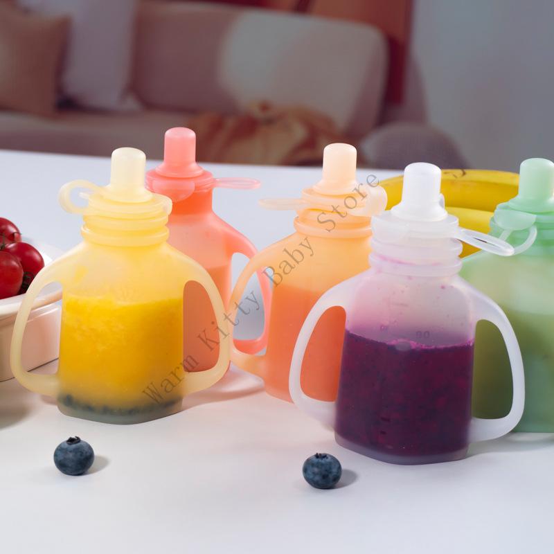 110ml Reusable SIlicone Baby B - Baby Food Vegetables ulasan dan harga