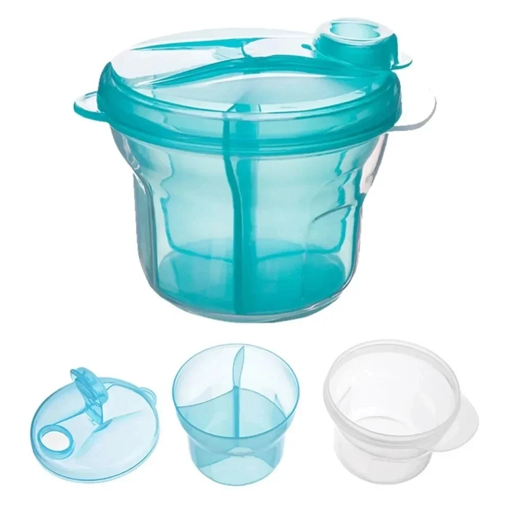 3-grid Portable Formula Dispen - Baby Food Glass Jar ulasan dan harga