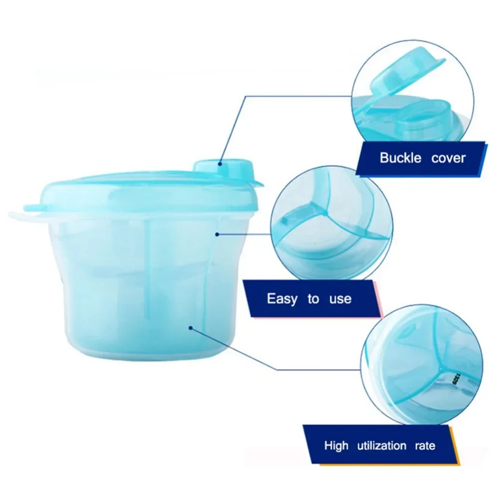 3-grid Portable Formula Dispen - Baby Food Glass Jar ulasan dan harga