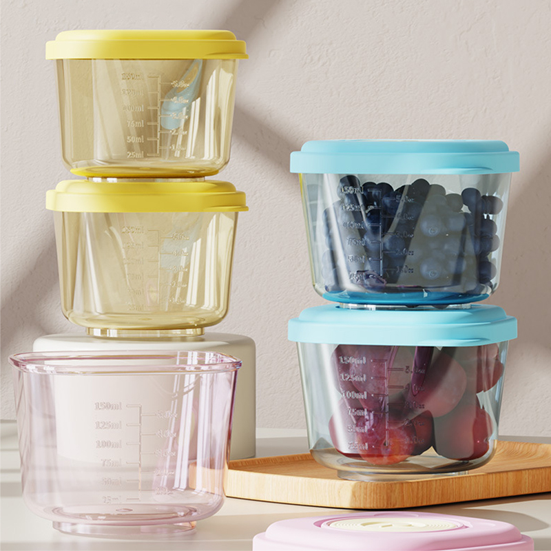 6 Pcs Baby Food Storage Contai - Baby Food Glass Jar ulasan dan harga