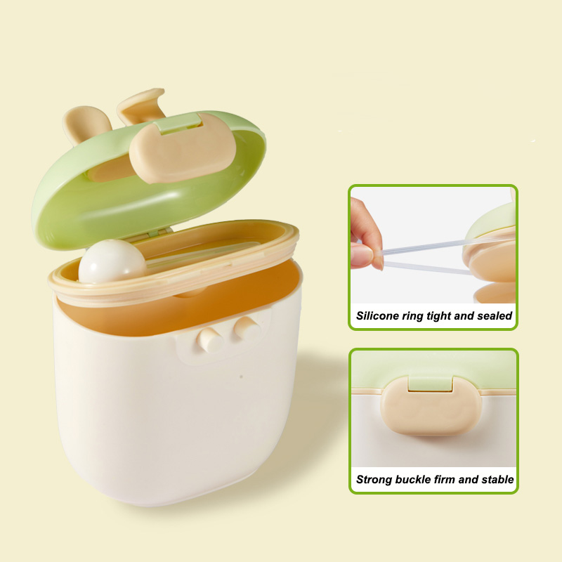 New Silicone Rabbit Ear Formul - Baby Food Glass Jar ulasan dan harga