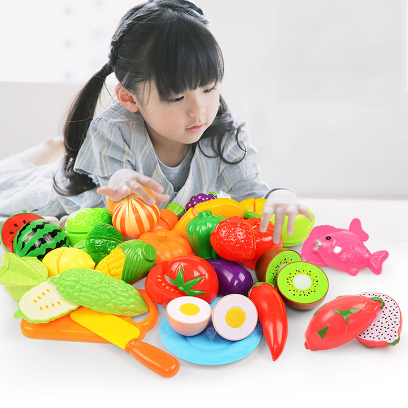 Children Toys Cutting Fruits a - Baby Food Vegetables ulasan dan harga
