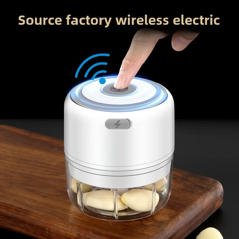 Electric Mini Garlic Chopper 1 - Baby Food Vegetables ulasan dan harga
