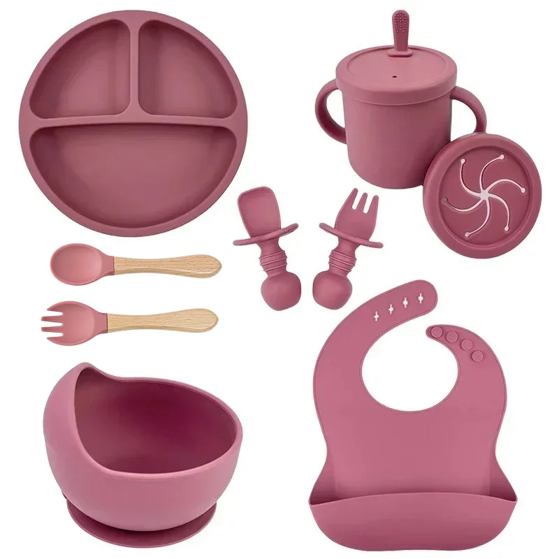 Food Grade Silicone Child Dish - Plate Suction Toddler ulasan dan harga
