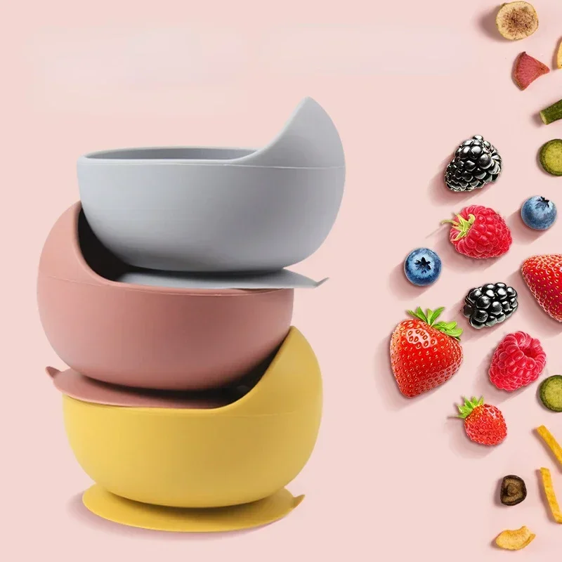 Food Grade Silicone Child Dish - Plate Suction Toddler ulasan dan harga