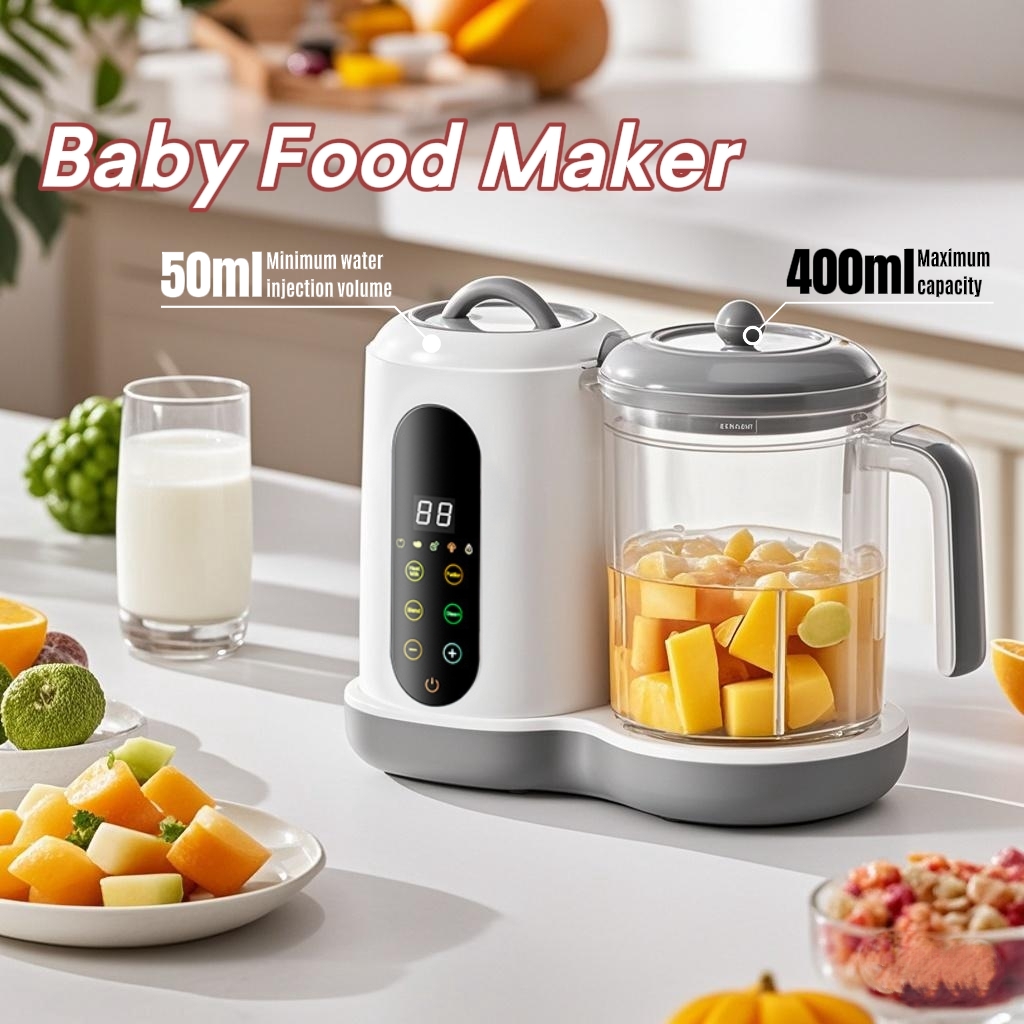 Multifunctional Baby Food Make - Baby Food Hand Blender ulasan dan harga