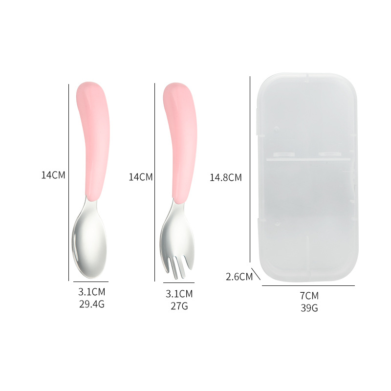 304 Stainless Steel Spoon Fork - Self Feed Spoon ulasan dan harga