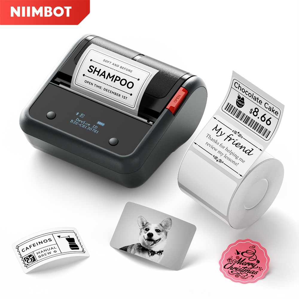 Niimbot B3S Wireless Label Pri - Baby Food Label ulasan dan harga
