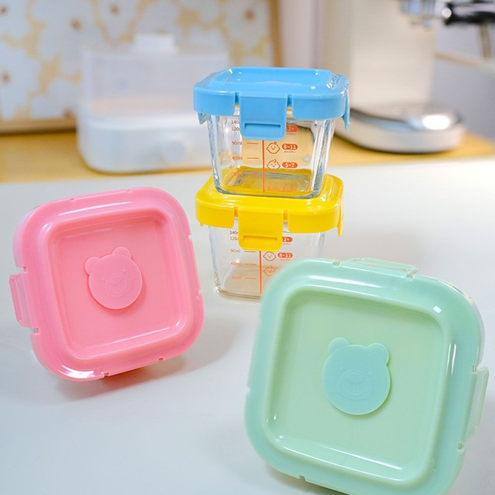 New 170ml Food Storage Box Fro - Baby Food Jars Glass ulasan dan harga