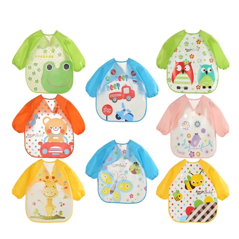 Waterproof EVA Full Sleeve Bab - Baby Food Set ulasan dan harga