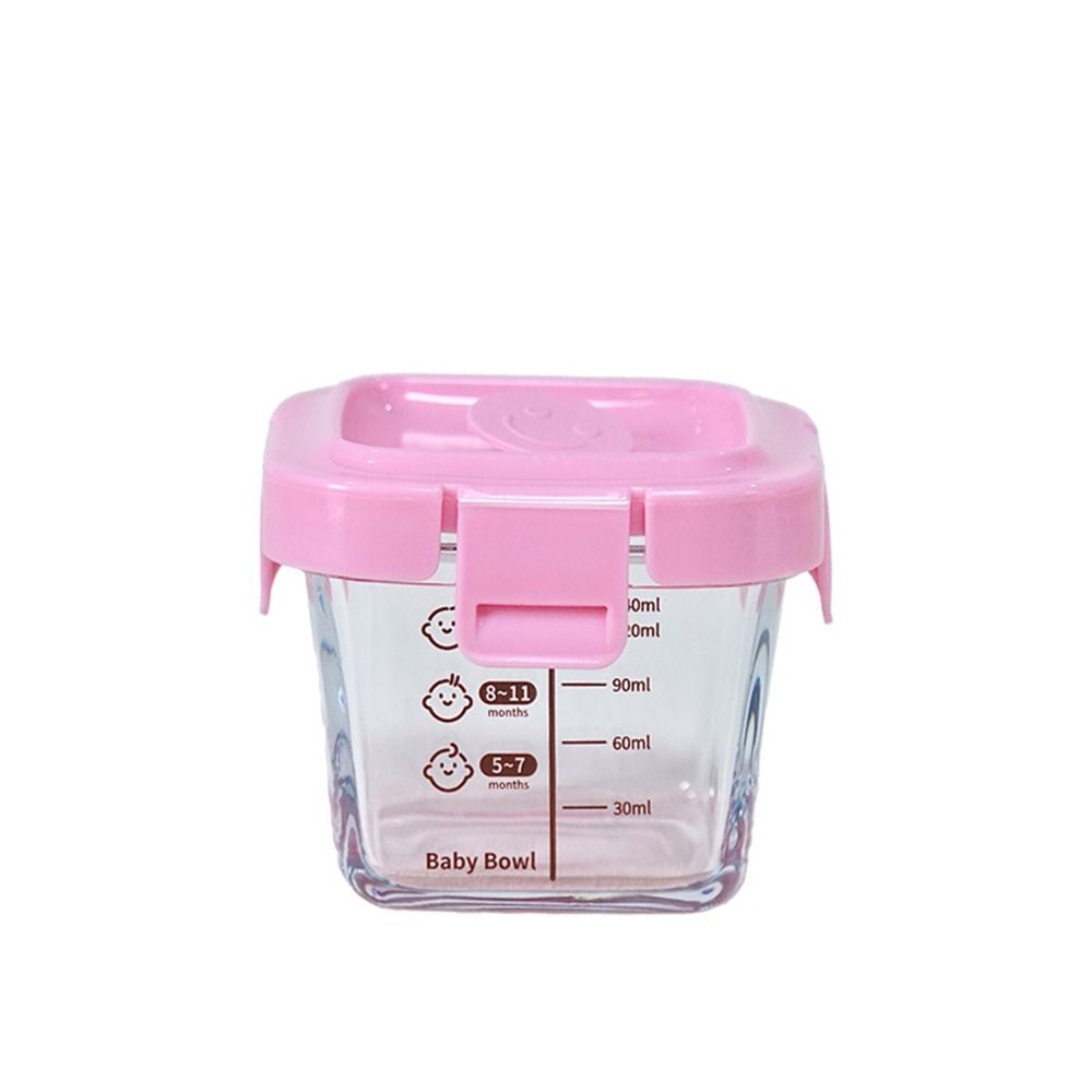 170ml Glass Food Storage Box F - Baby Food Jars Glass ulasan dan harga