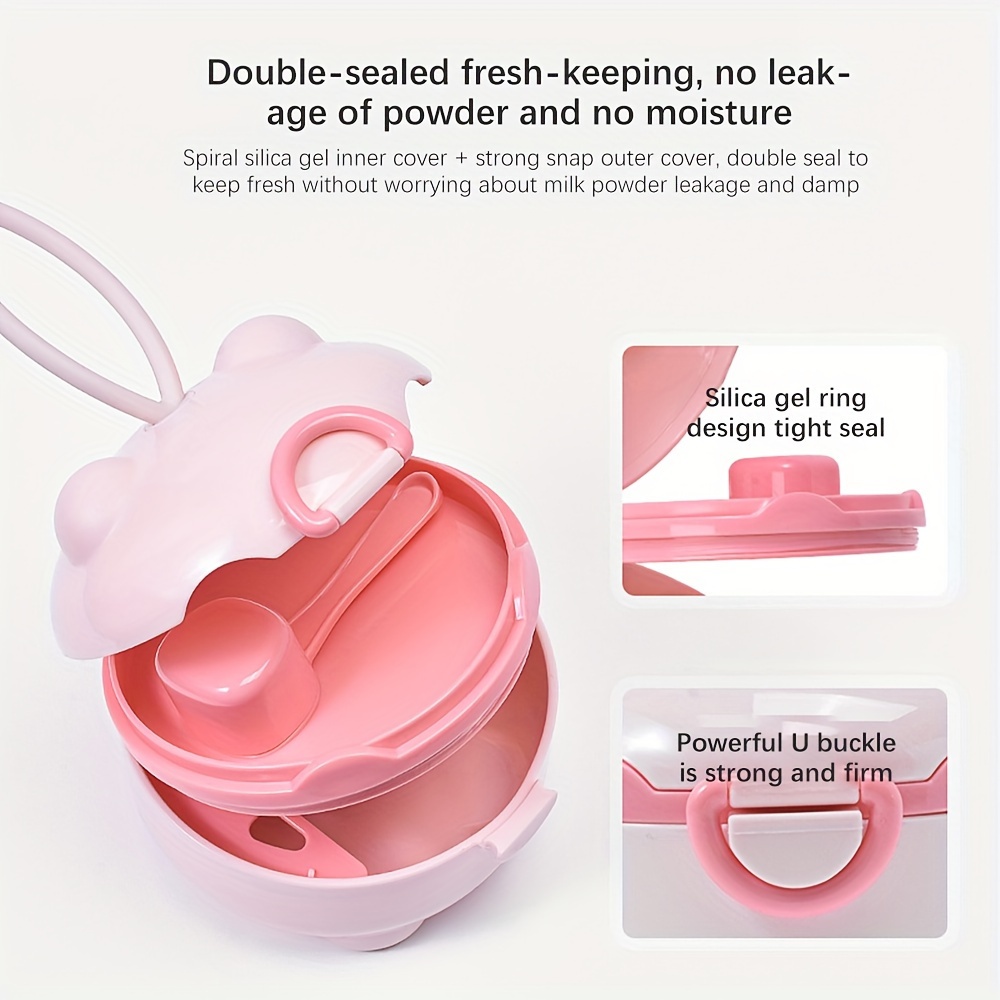 1pc Portable Four-Layer Milk P - Baby Food Glass Jar ulasan dan harga