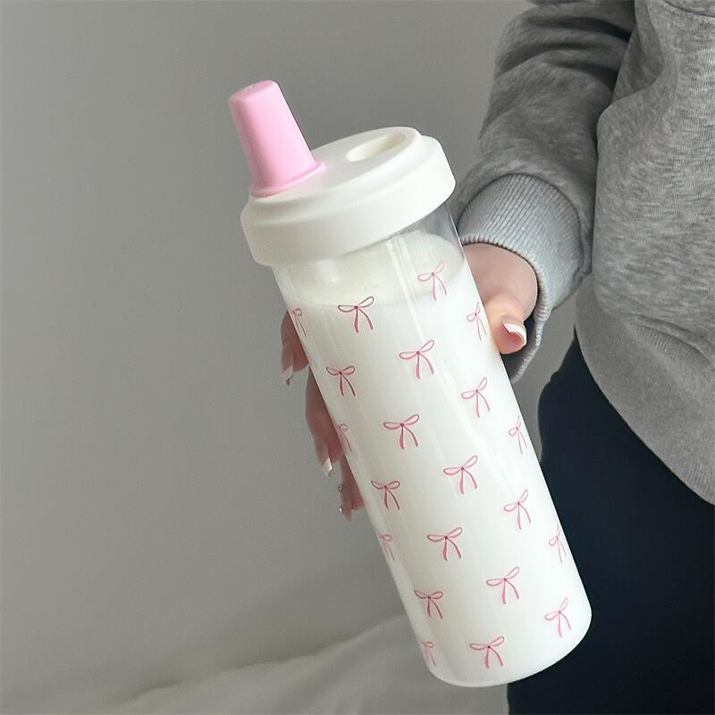 Leak-proof  Water Cup 750ml La - Training Cup Straw ulasan dan harga