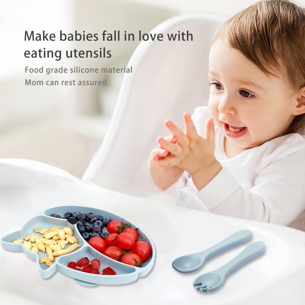 Premium Silicone Suction Plate - Plate Suction Toddler ulasan dan harga