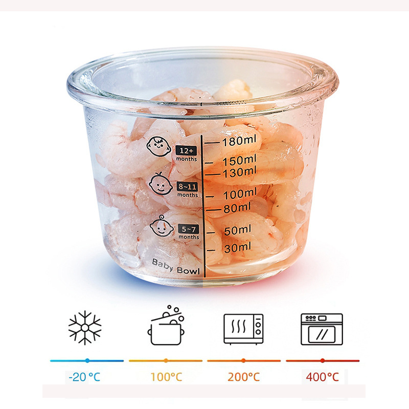 180ml Glass Baby Food Storage  - Baby Food Jars Glass ulasan dan harga
