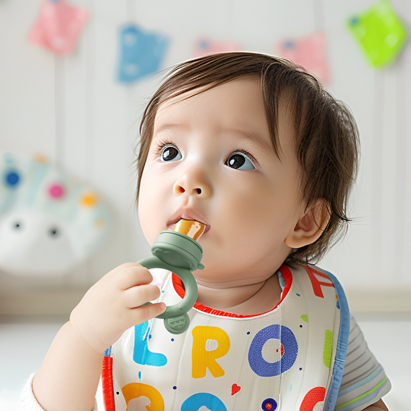 Baby Pacifier Fruit Feeder Wit - Baby Food Vegetables ulasan dan harga