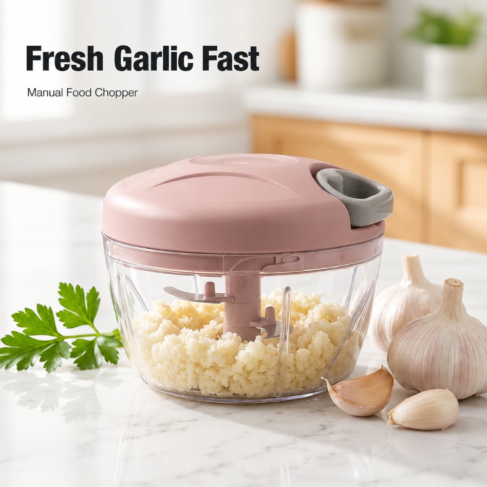 Manual Pull String Garlic Minc - Baby Food Vegetables ulasan dan harga