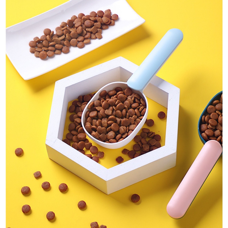 Dog Food Scoop Multifunctional - Self Feed Spoon ulasan dan harga