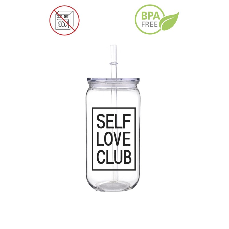Self Love Colorful Fashin Gril - Training Cup Straw ulasan dan harga