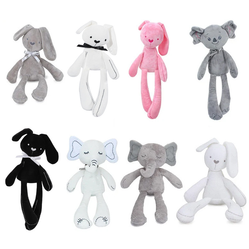 Baby Plush Rabbit Hand Puppet  - Baby Food Eat ulasan dan harga