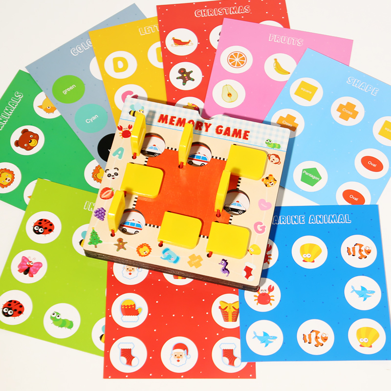 Wooden Memory Chess Toy For Ch - Baby Food Eat ulasan dan harga