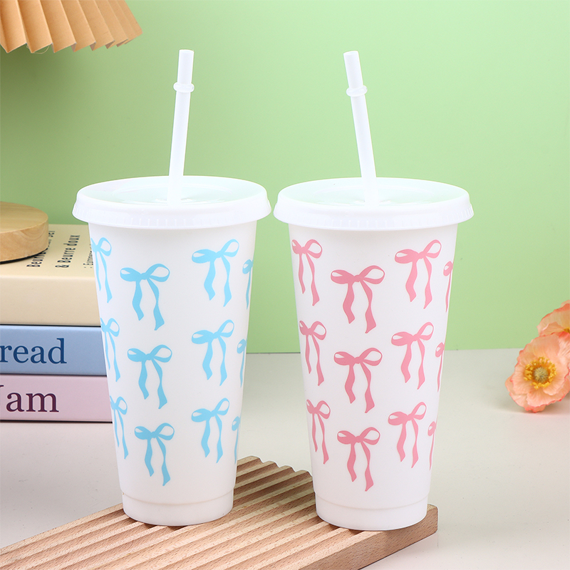 710ml Straw Lid Coffee Cup Jui - Training Cup Straw ulasan dan harga